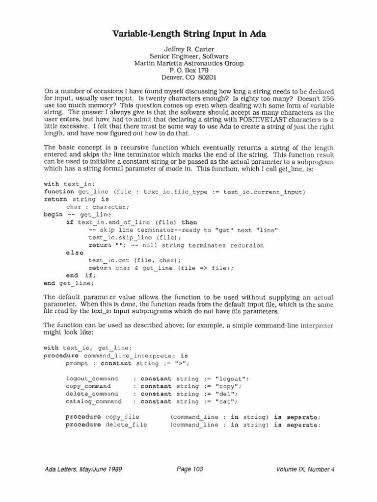 Length Command In Python