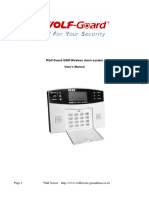 Wolf Guard GSM Wireless Alarm System User Manusl