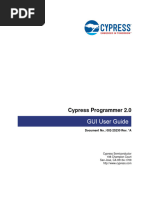 Cypress Programmer User Guide