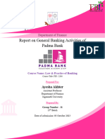Padma Bank Law