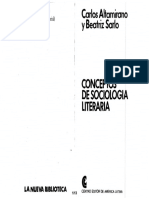 E4 ALTAMIRANO SARLO - Autor y Edición (En Conceptos de Sociología Literaria)