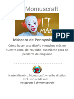 PDF Mascara de Pennywise Papercraft - Compress