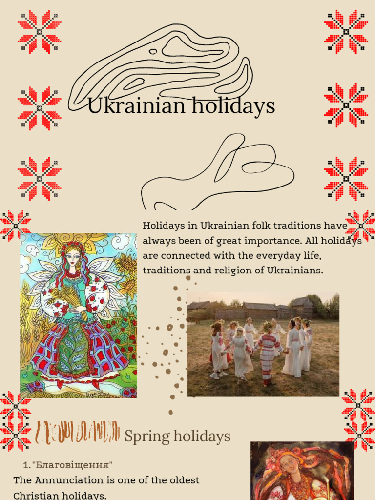 Ukrainian holidays PDF