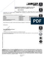 Certificación CC 1023019982