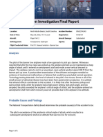 Aviation Investigation Final Report 