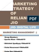 Marketing Strategy of Reliance Jio