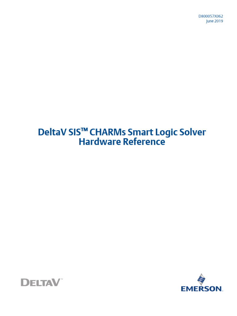 DeltaV SIS CHARMs Hardware Reference PDF Network Switch Power Supply