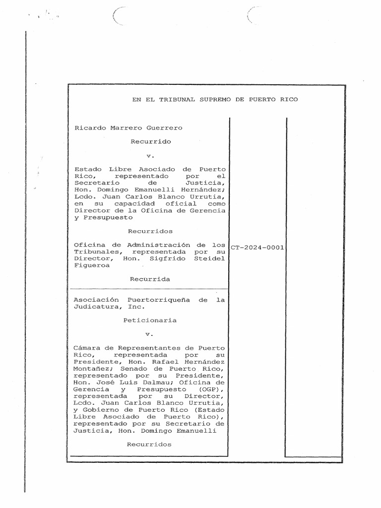 Sentencia Del Tribunal Supremo de Puerto Rico | PDF | Sentencia (ley