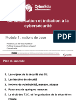 Cyberedu Module 1 Notions de Base