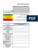 Formato de Rubrica Plan de Area