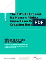 The EUs AI Act and Its Human Rights Impacts