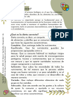 Nutrición y Dieta Correcta.