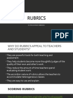 Chapter 2 Rubrics-1