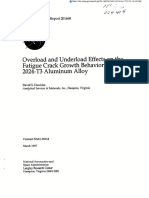 Overload and Underload Effects On The Fatigue Crack Growth Behavior of The 2024-T3 Aluminum ... (PDFDrive)