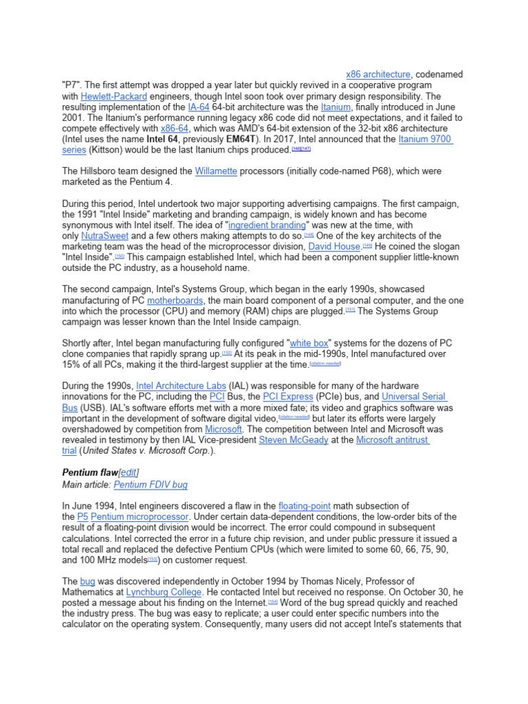 10 Computer System | PDF | Intel | Computer Hardware