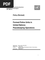 Formed Police Units in United Nations Peacekeeping Operations