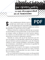 Feminismo y Discapacidad - Johanna Ureña