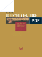 Manual de Historia Del Libro-Roma
