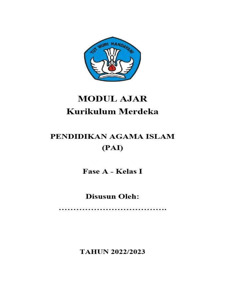Modul Ajar Pai 6 Pdf