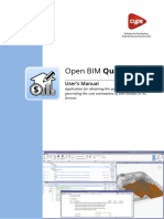 Open BIM Quantities