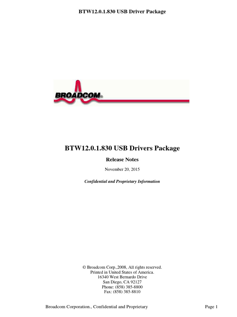 BTW12.01.830 Win8.1 Win10 USB Release Notes | PDF | Finance & Money ...