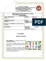 Guía #1 Ciclo 3. The Numbers