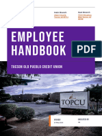 Employee Handbook: Tucson Old Pueblo Credit Union