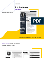 Jhanvi Sample CV PDF