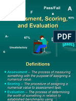 Assess Score Evaluate