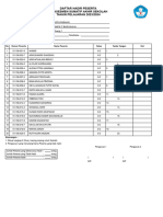 Daftar Hadir