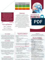 Diabetes Mellitus Sample Pamphlet