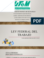 Ley Federal Del Trabajo 2015