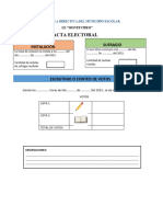 Acta Electoral