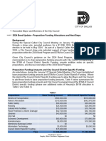 2024 Bond Update - Proposition Funding Allocations and Next Steps