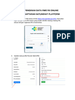 Juknis Pengisian Data Rme-Satset RS Online