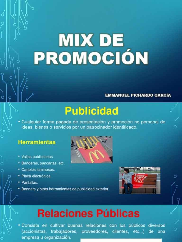 Mix de Promoción | PDF
