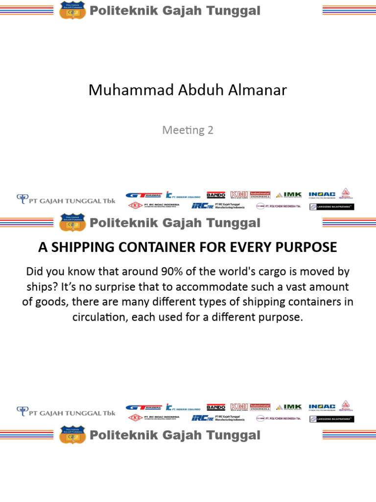 Material 2 MOST COMMON CONTAINER TYPES | PDF