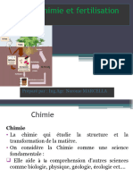 Cours de Chimie Et Fertilisation Du Sol Power Troisieme Annee