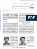 Heterogeneous Atmospheric Aerosol Chemistry: Laboratory Studies of Chemistry On Water Droplets