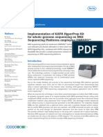 Application Note WGS On MGI Sequencing Platforms