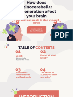 Spinocerebellar Degeneration