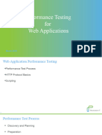 Performance Testing of Web Applications