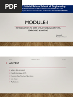 Data Structures Module 1