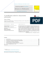 A Stratification Related To Characteristic Polynom 2018 Advances in Mathemat