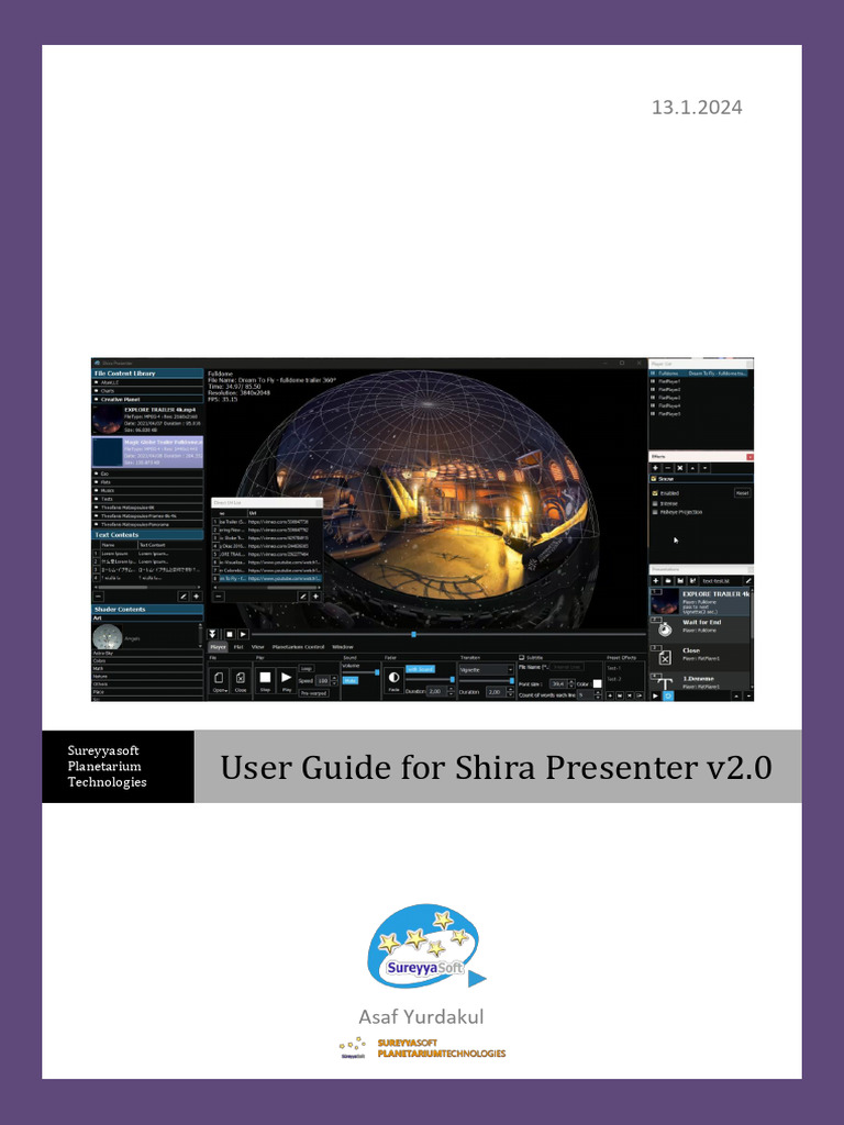 Shira Presenter User Guide Ver2.0 | PDF