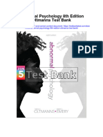 Abnormal Psychology 8th Edition Oltmanns Test Bank Full Chapter PDF