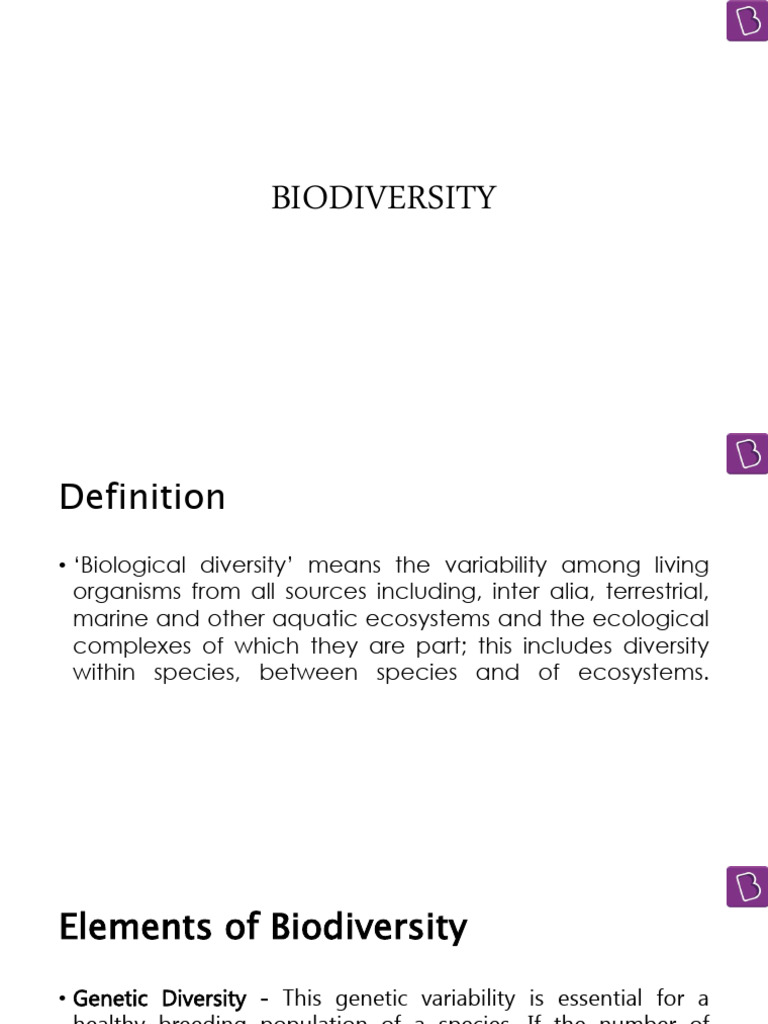 Biodiversity in India | PDF