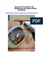 Advertising and Promotion An Integrated Marketing 4th Edition Belch Test Bank Full Chapter PDF