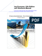Engineering Economy 15th Edition Sullivan Solutions Manual Full Chapter PDF