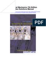 Analytical Mechanics 7th Edition Fowles Solutions Manual Full Chapter PDF